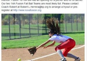 Fall Ball Tryout Thank You